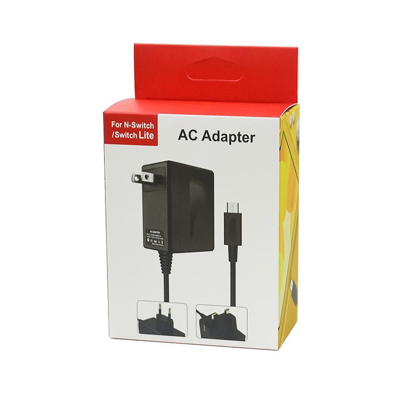 Nintendo Switch Fast Charge 15V/2.6A Safe & Stable Charger for Console & Peripherals