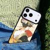 Japanese Geisha Phone Case For iPhone 17 AIR 16 Pro Max 15 14 Pro 11 12 13 Shockproof Silicone Cover