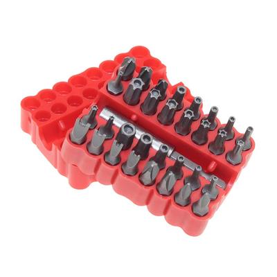33 In 1 Hollow Screwdriver Bits Suit Safety Screws Hex Screws Bits Set For Electric Screwdriver Accessories 2 Styles