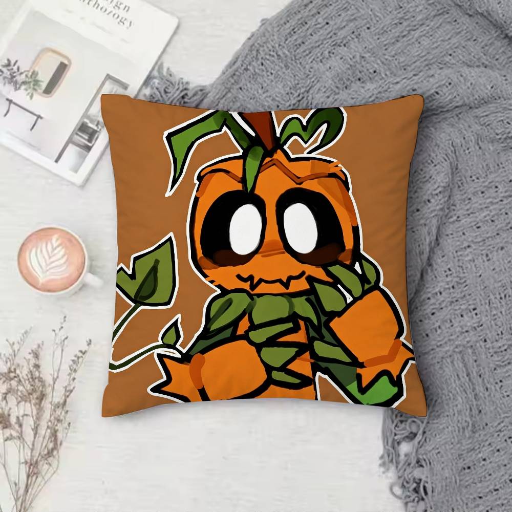 G-Gourdy D-Dandys W-World Pillow Case Pattern Printed Pillowcase For Living Room Sofa Cushion Cover