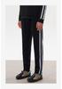 Men's Classic Contrasting Stripe Casual Sports Pants