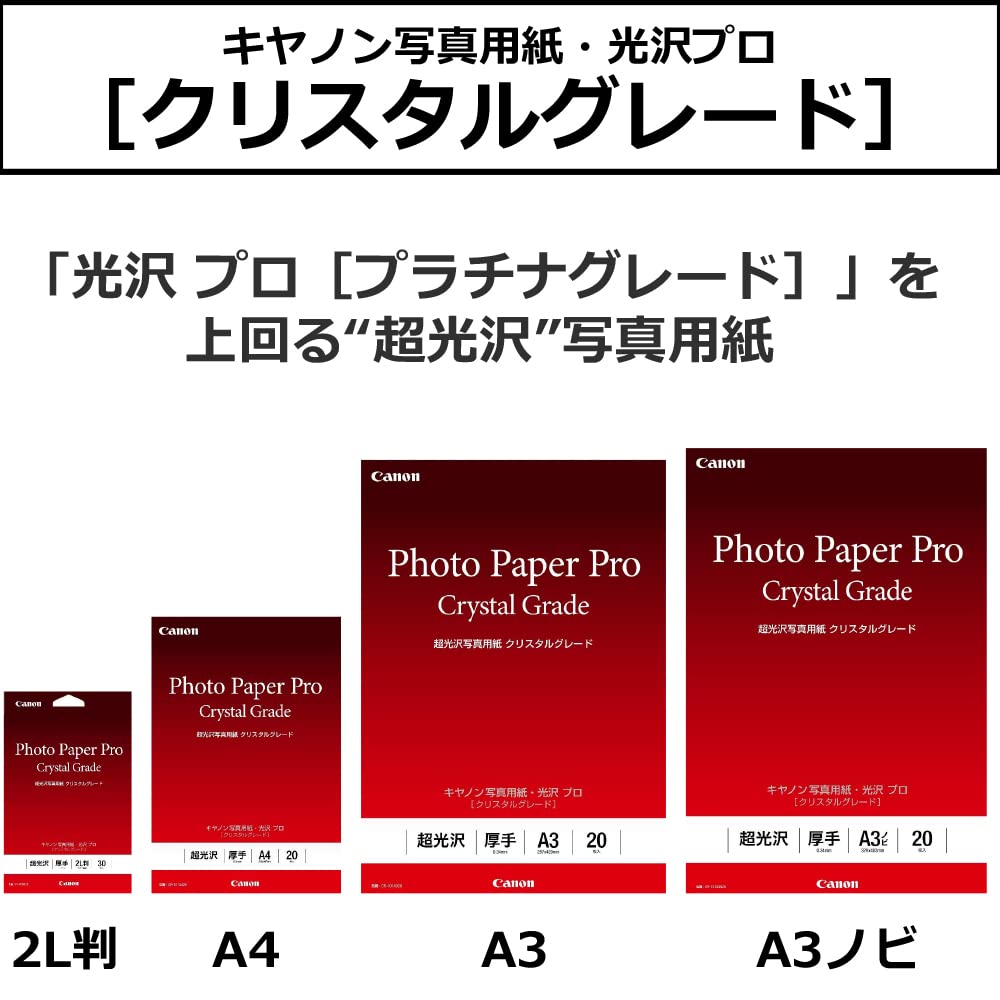 Canon Photo Paper Glossy Pro A3 20 Sheets CR-101A320