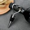 4/1PCS Wine Stopper Reusable Wine Stoppers Heart Shape Wine Beverage Bottle Wine Outlet Cap for Wine Champagne Beer Collection
