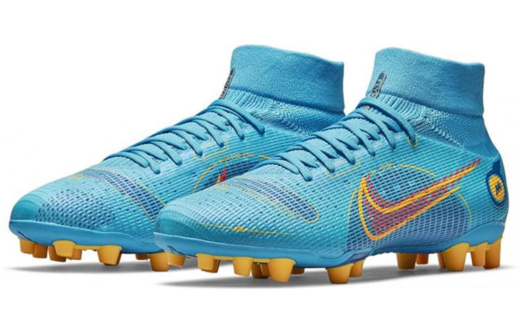 Nike Mercurial Superfly 8 Pro Ag 'Blue Yellow' DJ2844-484