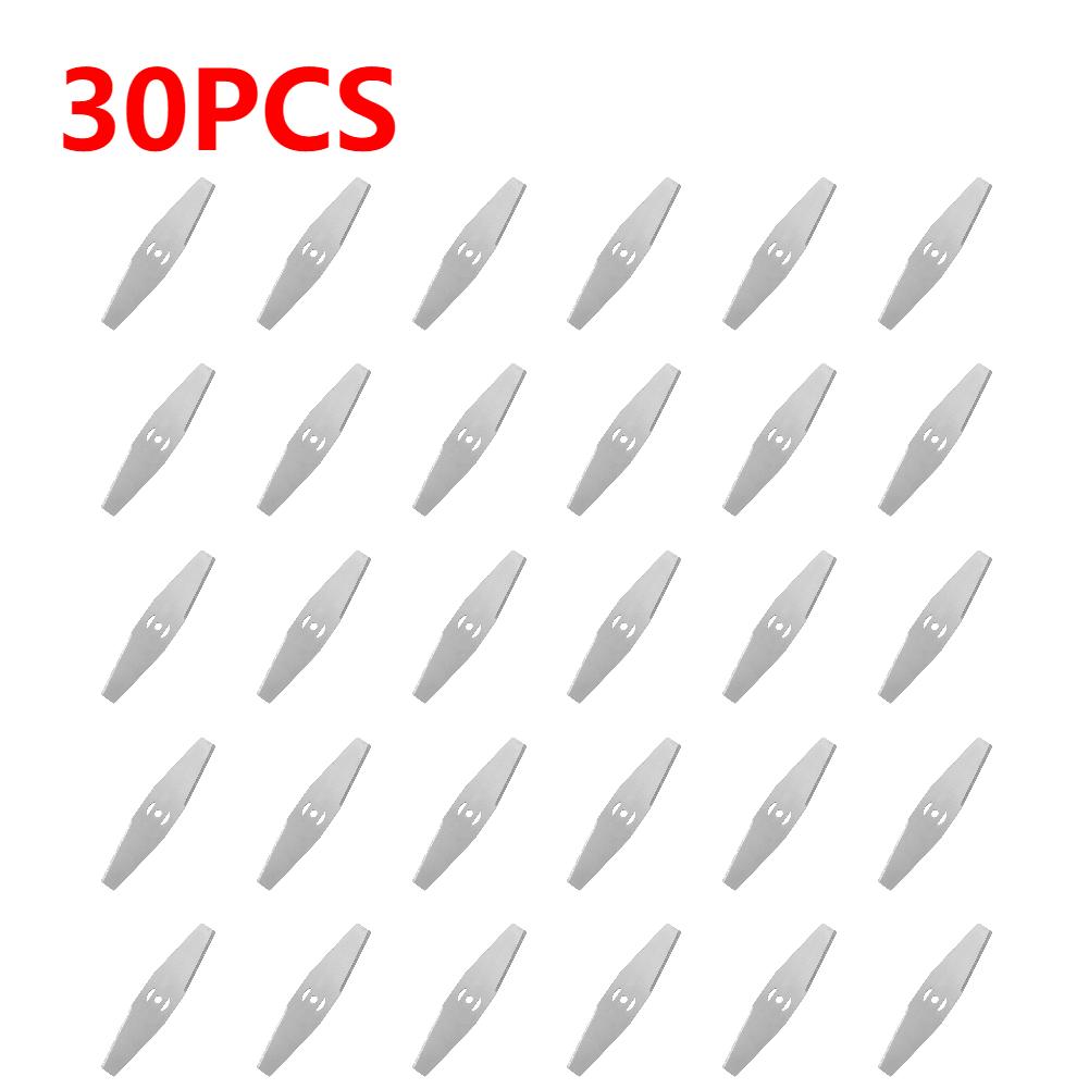 30-1PC Metal Grass String Trimmer Head Replacement Saw Blades Lawn Mower Brush Cutter Head Grass Trimmer Blade Gardening Tool