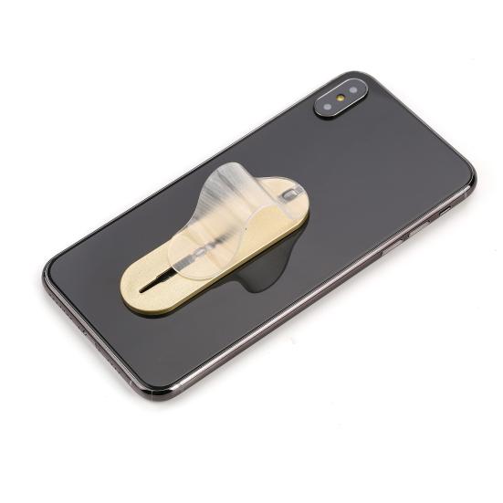 Universal Multiband U Phone Grip Stand Shape Mobile Finger Ring Holder with Back