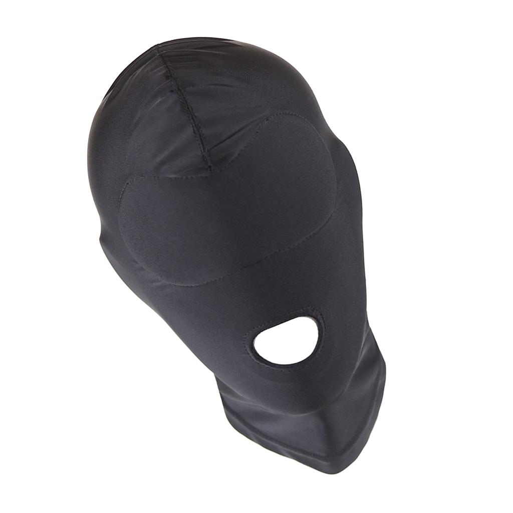Breathable Zentai Cosplay Costume Hood Mask Unisex Headgear