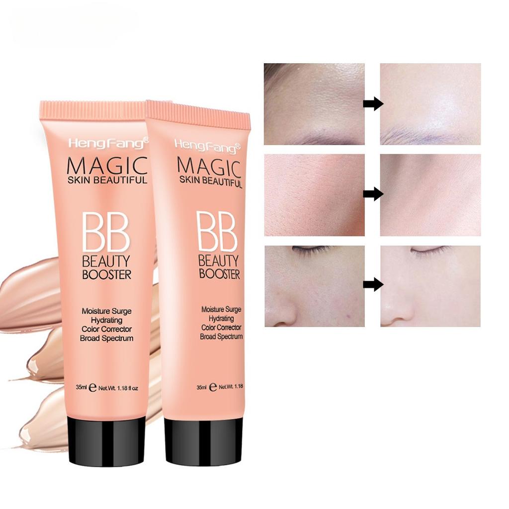 Magic Skin Schöne BB Cream Langanhaltend, Wasserfest und Aufhellend mit Breitbandschutz in 3 Nuancen