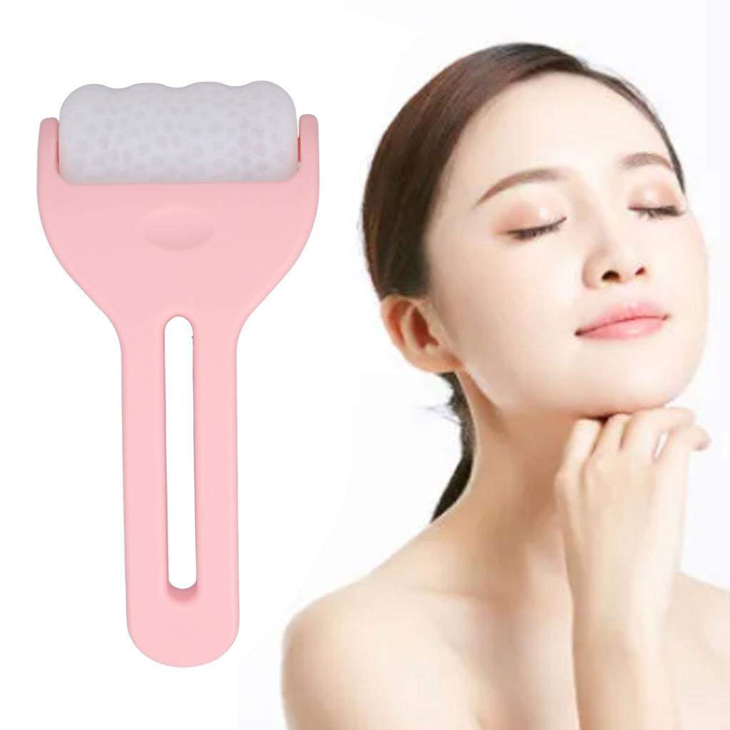 Facial Massager Roller Handheld Handle Ice Face Roller Facial Cooling Roller Skin Care Tool for All Skin Types