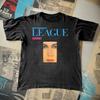 Camicia in Cotone Nero The Human League Taglia Unica S-5XL Unisex L371