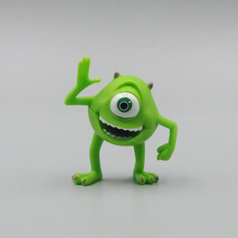 University Monsters Inc Anime Figures James P. Sullivan Action Figure Michael Wozosky Randall Boggs Q Version Model Playthings Present