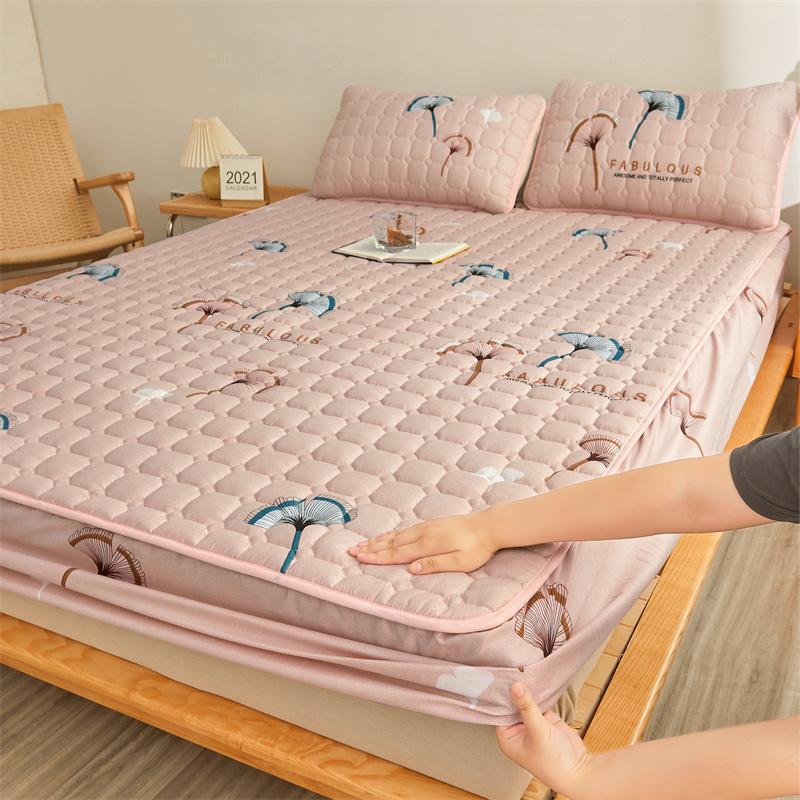 Couple Bed  Double Bed Sheets Mattress Covers 2 People Bed Cover Elastic Fitted Sheet 140 160x200 Queen  Bedspread Bed Linen