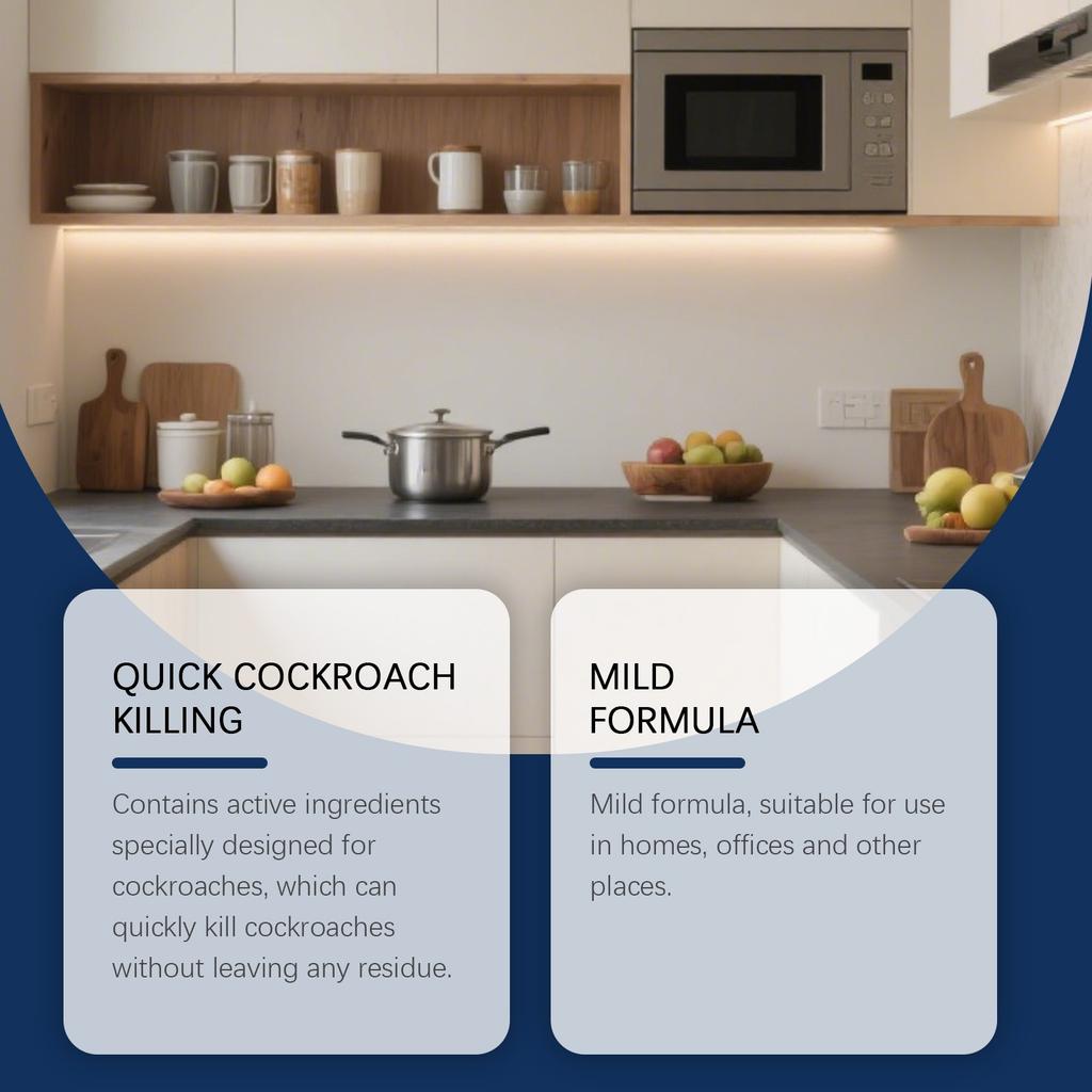 Cockroach Ointment, Household Insecticide, And Odorless For Home Use, Kitchen, Bathroom, Door, Courtyard