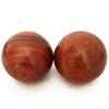 Set of 2 Wooden Exercise Balls, 5cm Diameter, Made from Solid Rosewood from Vietnam, Zen Style, Comes in a Drawstring Bag