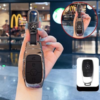 Conjunto Especial de Chaves Mercedes Benz 24 C260L Carro GLC300L E300L Fivela EQE Capa Nova Classe S C200L Fivela para Homens e Mulheres