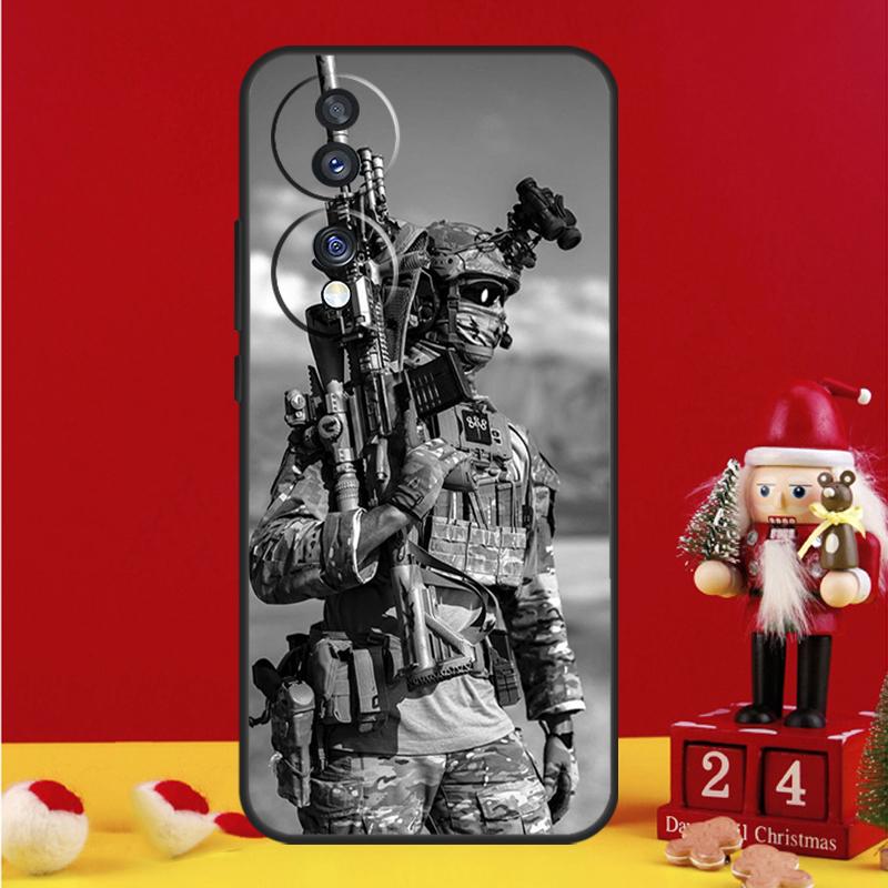 Military Army Special Forces Case For Honor Magic V5 5 6 7 Pro Honor 50 70 90 200 400 Lite X7a X9b X9c X9a X8a X8b Cover