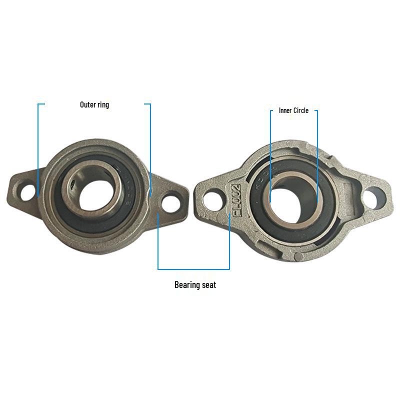 Stainless Steel Alloy Pillow Block Bearings KFL Series (KFL001-KFL006)