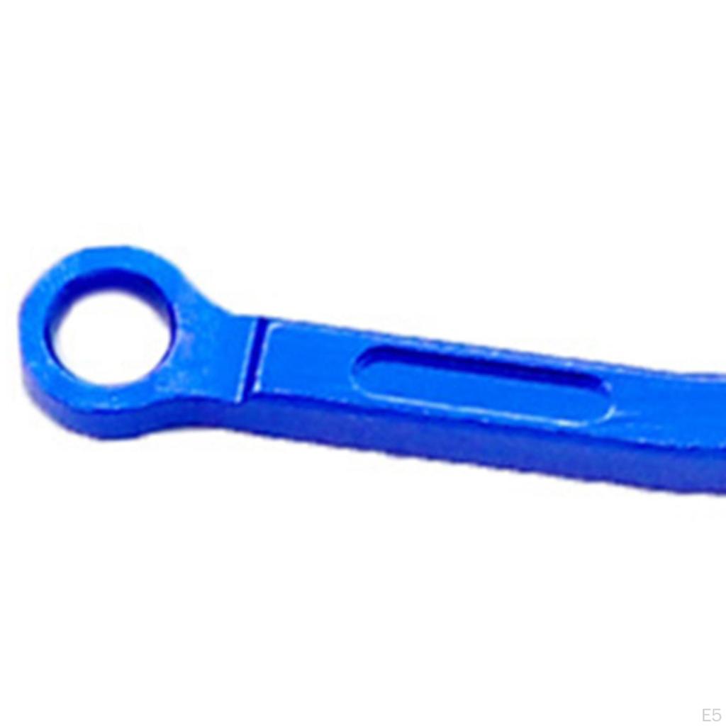 2 Pieces 1:24 Scale Steering Link Rods Replaces Linkage Pull Rod for Fcx24 RC Car DIY Parts