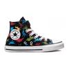 Converse Chuck Taylor All Star Shock Absorbing Durable High Top Canvas Shoes Kids Sneakers Black Green A01666C