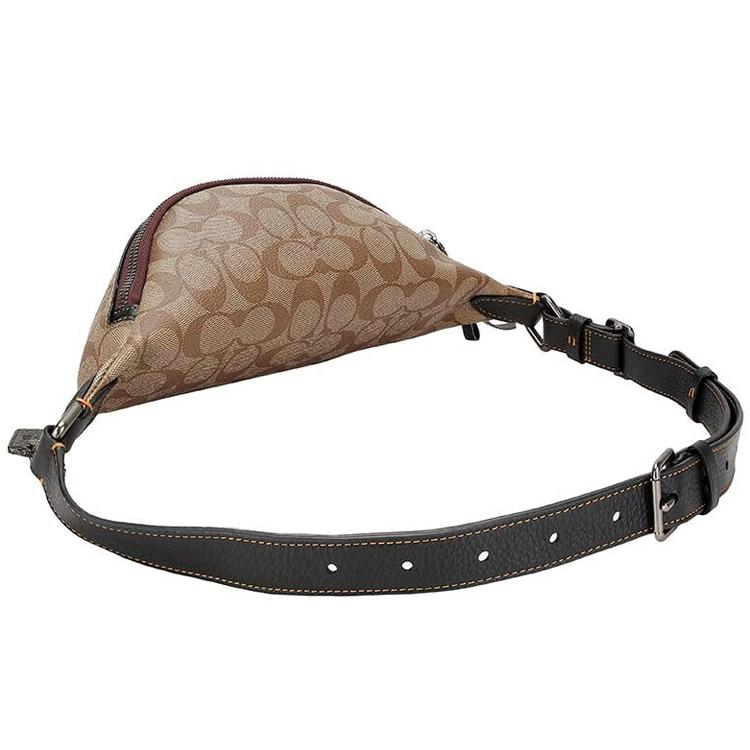 New COACH Star Wars Xingji Battle, Collaboration Coated Canvas One Shoulder Crossbody Fanny Pack Men's Khaki 88013-QBE7V