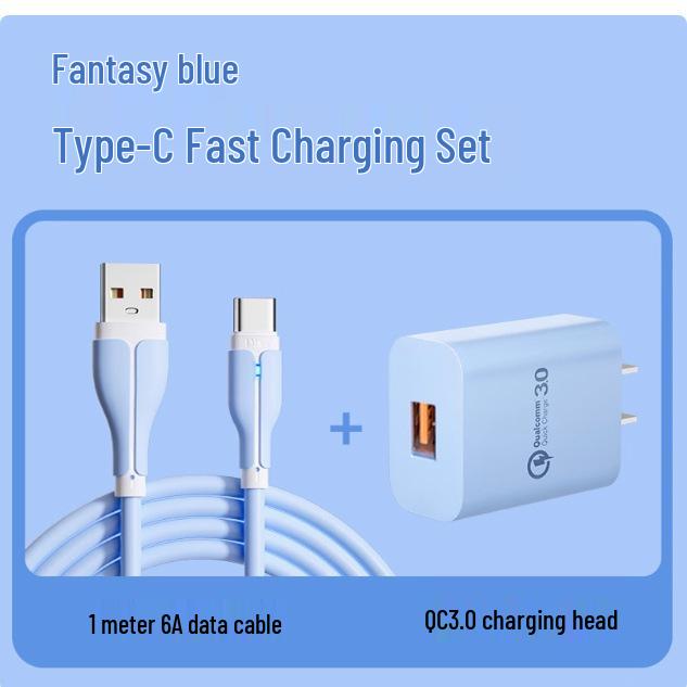 Universal Charger Plug & Cable Set for Fast Charging: Compatible with Apple, iPhone, Huawei, Vivo, Honor, Mate