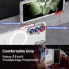 Transparent Glitter Magnetic Phone Case for Samsung Galaxy Z Fold8 Ultra Shockproof for Magsafe Axis Protection Slim Fit Cover