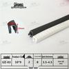 U-shaped Steel Composite Decorative Car Door Edge & Anti-Collision Rubber Strip