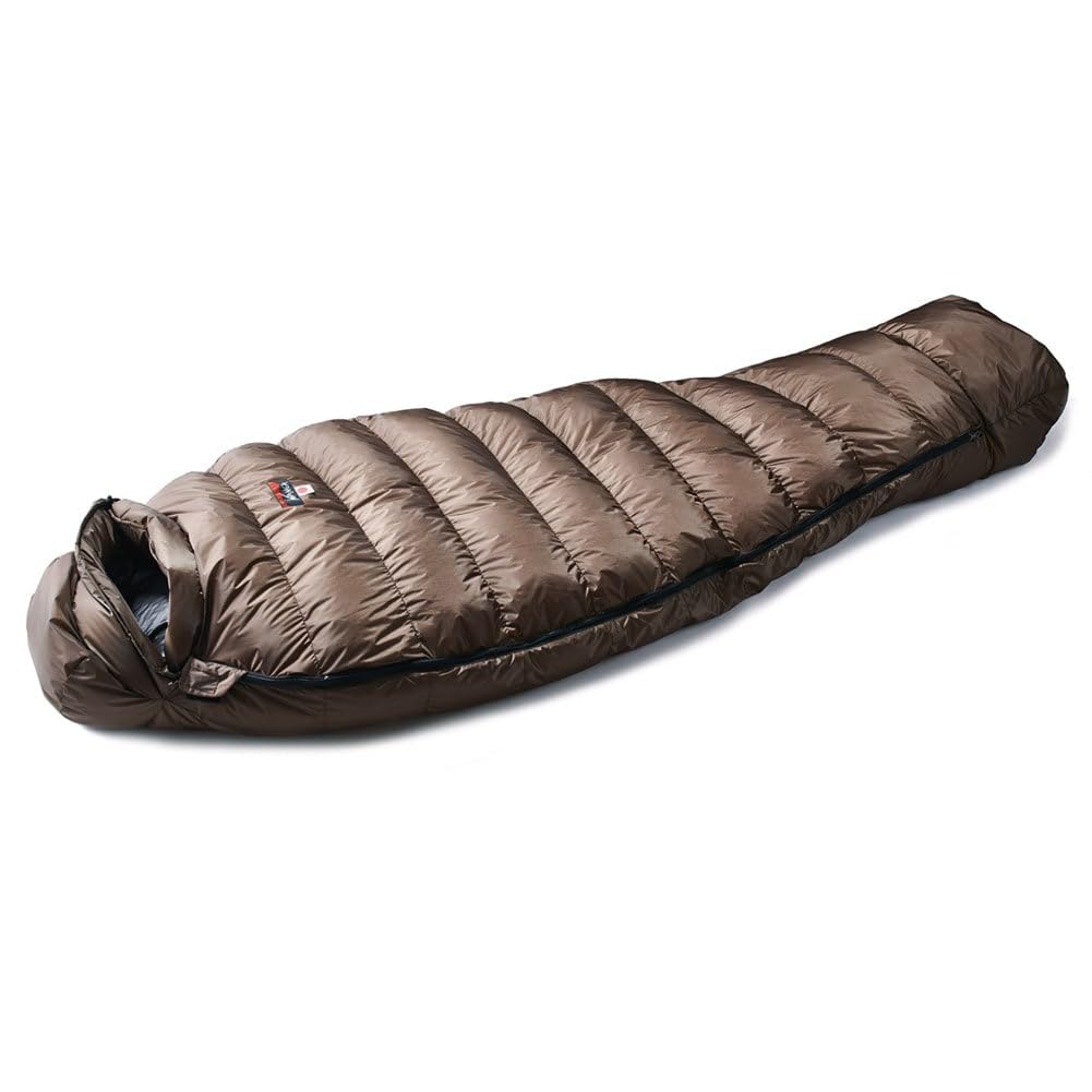 NANGA AURORA TEX LIGHT 750DX (REGULAR) Camping Sleeping Bag (2024 Model, NS2443A006, BRW)