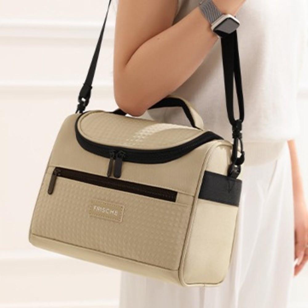 Heat Preservation Lunch Bag PEVA Insulated Bag Handbag Picnic Bag  Food Fresh