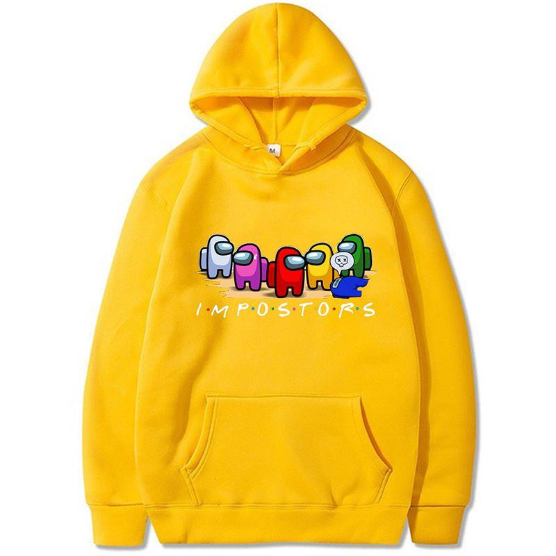 Impostor Mens Hoodies Graphic Anime Cartoon Sweatshirt Hip Hoodie Hop