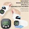 Electric Cordless Hand Wrist Massager 10 Mode Vibration Massage 29 Levels Massage Hands Rechargeable Wrist Brace Protector Wrap