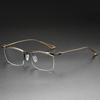 Latest Designer Style Super Fashion Half-rim Titanium Eyewear Optical Frames for Unisex Ready
