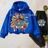 TZWY2026 Spring Autumn Children's Clothing Set Boys Thin Sweatshirt and Sweatpant Two Piece Suit PAW Patrol Kids Tracksuit Sweatsuit