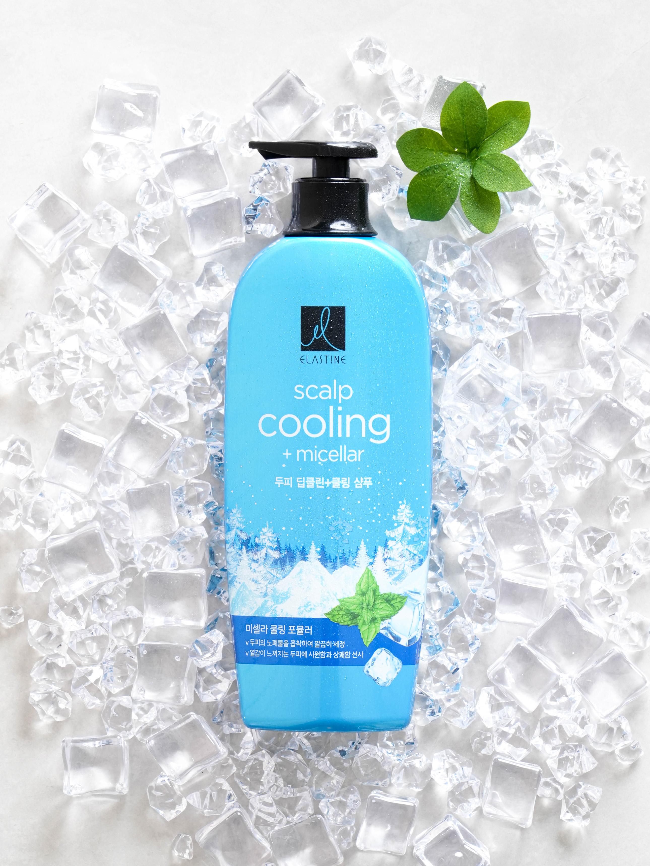 Elastine Scalp Deep Cleansing & Cooling Shampoo 680ml 1ea