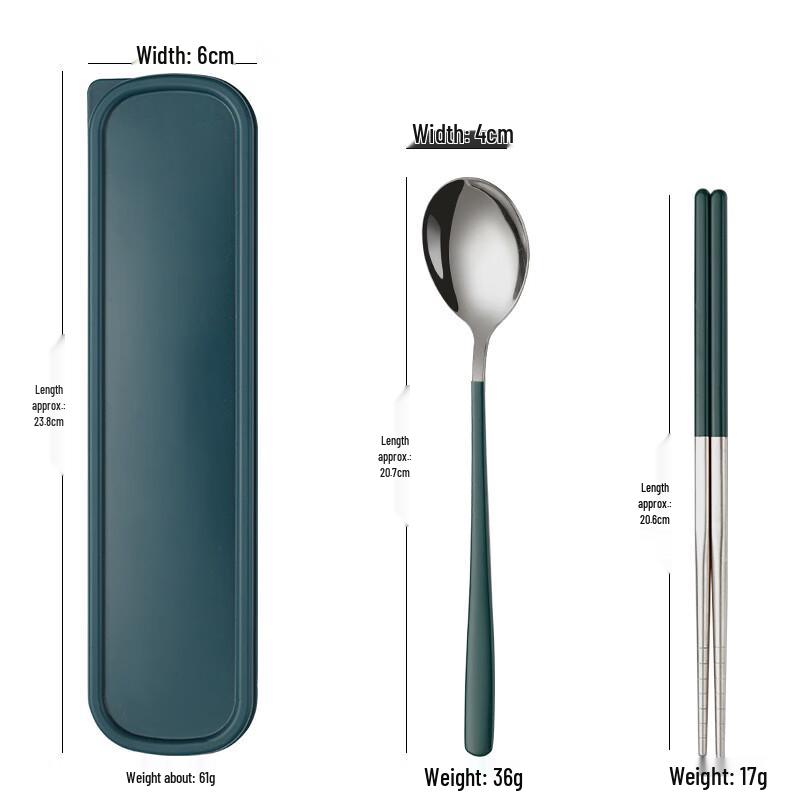 Portable Stainless Steel Cutlery Set