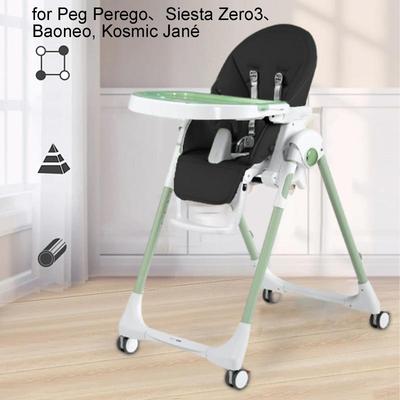 Cojín para Trona Infantil Cómoda Funda Acolchada de Cuero PU para Asiento de Alimentación Asiento Acolchado para Trona para Hijo Hija Nieto