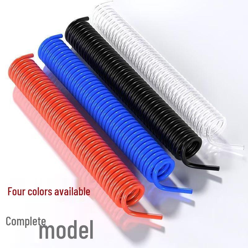 Hochdruck-Einziehbare Feder-Luftschlauch mit Schnellkupplungsanschlüssen