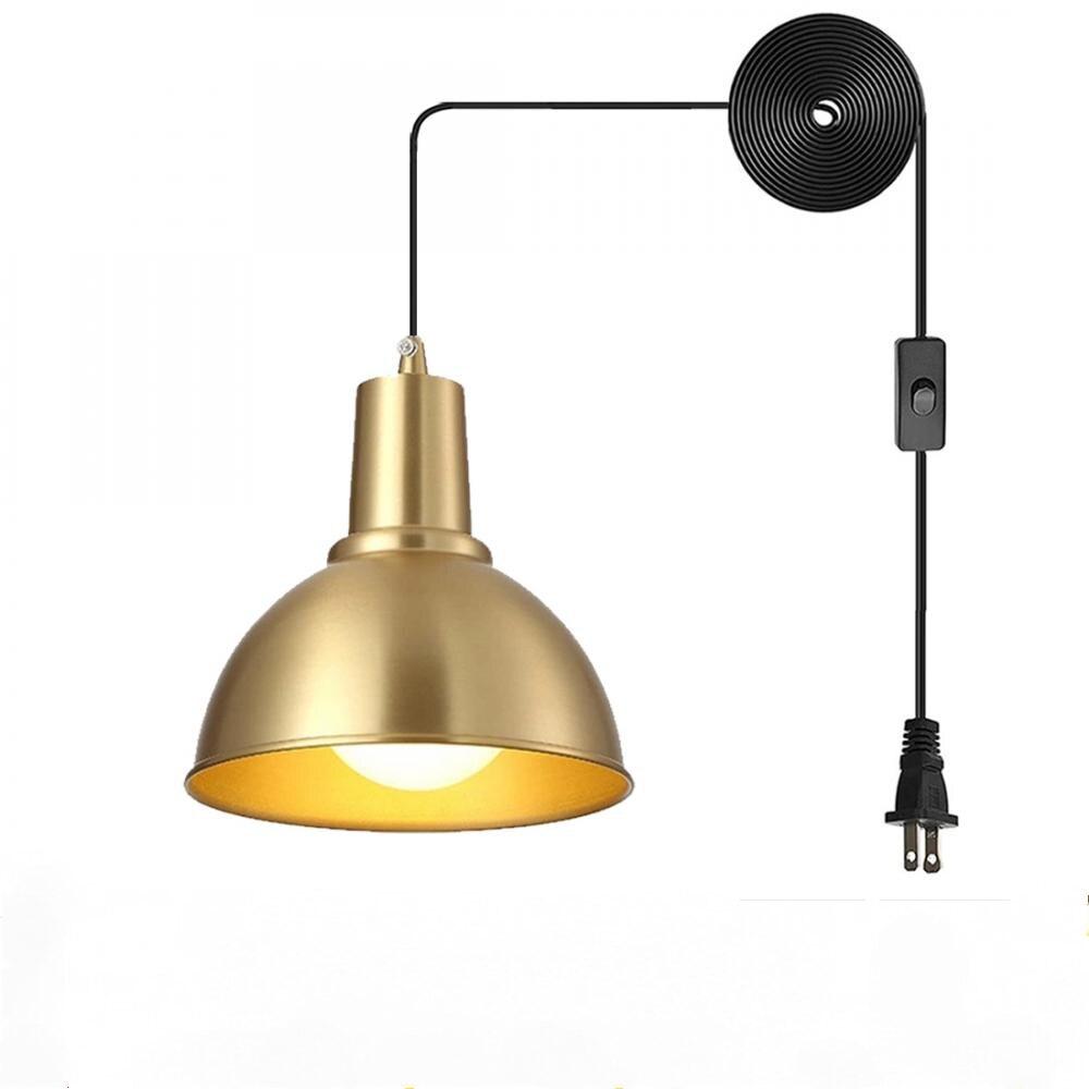 Buy 1-Light Pendant Light Plug In 
