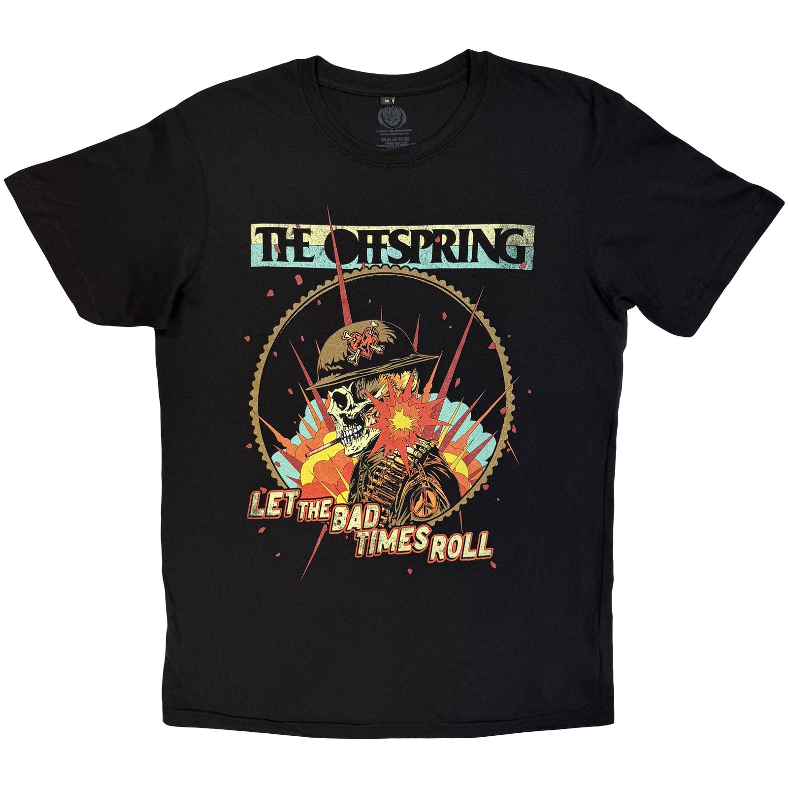 The Offspring Premium Carbon TShirt Army Of One Black OFFICIAL NEW S