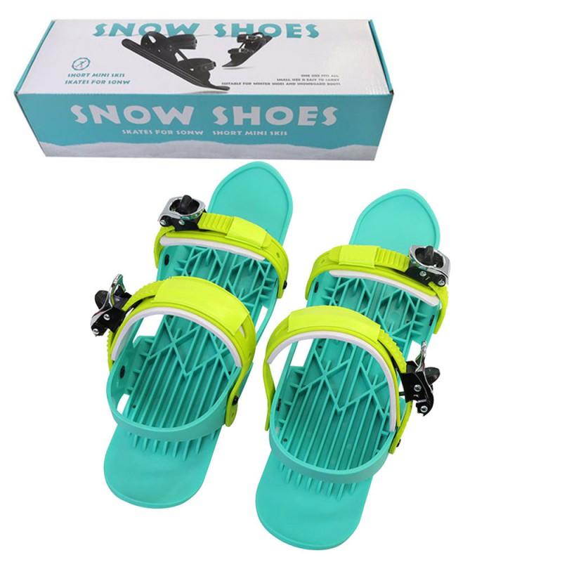 Mini Ski Skates Snow Boots Adults