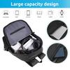 A 14 Inch Computer Backpack Large Capacity Simple Durable Men's Backpack Lightweight Men's Travel Backpack Student Schoolbag