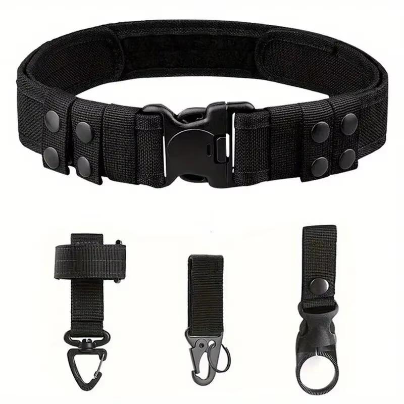 Tactical Hook and Loop Outdoor Polypropylene Woven Waist Belt