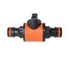 2PCS Garden Hose Shut Off Valve, Pipe Connector Coupler for Watering Irrigation System, Water Stop Repair Fitting