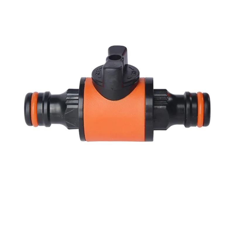 2PCS Garden Hose Shut Off Valve, Pipe Connector Coupler for Watering Irrigation System, Water Stop Repair Fitting