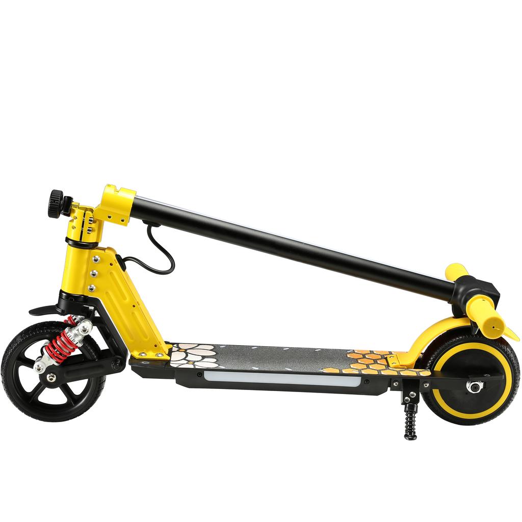 Simate S5 Lightweight Folding Kid’S Electric Scooter 130W Motor 14KM/h Safety Speed 70KG Load Outdoor Play E-Scooter