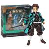 Demon Slayer Figma Tanjirou Nezuko Anime Action Figure Model Kyoujurou Ornament Toys Collection Boys Girls