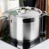 Steel pot with lid ANETT 22 cm, 6.5 l