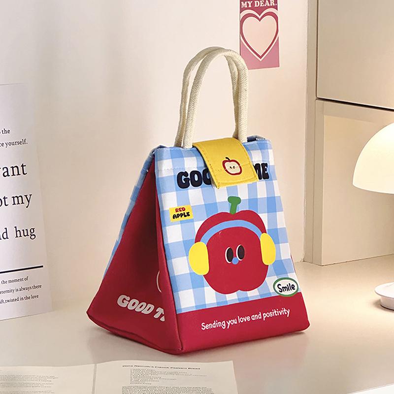 Cute Cartoon Lunch Bag For Picnic Travel Thermal Breakfast Organizer Insulated Waterproof Storage Bag Lunch Box Accessories