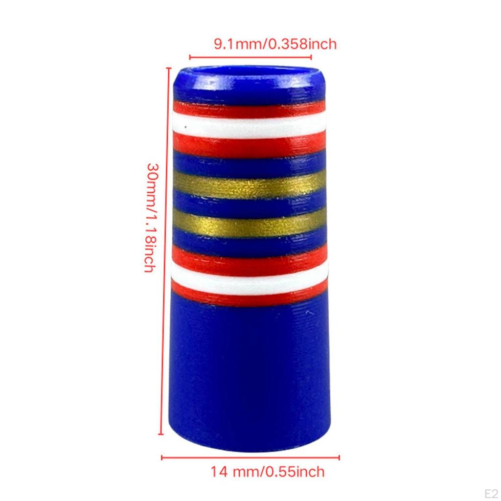 10 Pieces Golfing Iron Ferrules, Golf Club Shaft Ferrule for Taper Tip Wedge, Adapter