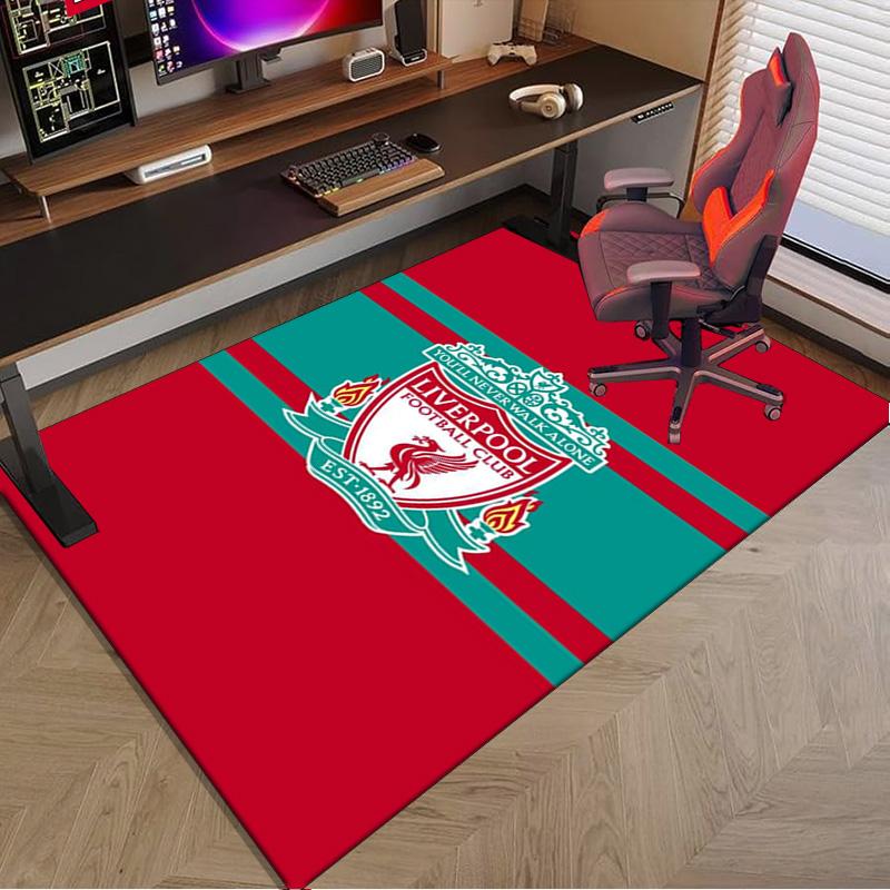 Liverpool Football Club  Area Rug for Office, Chair Rug, Decorative Carpet Livingroom Mat, Large Size Fan gifts Christmas gifts